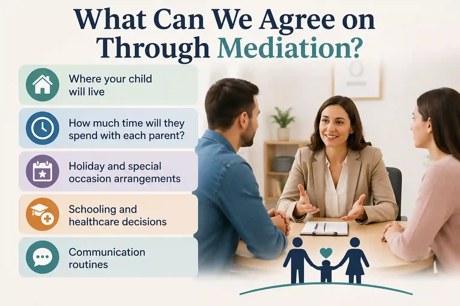 What Can We Agree on Through Mediation Bath